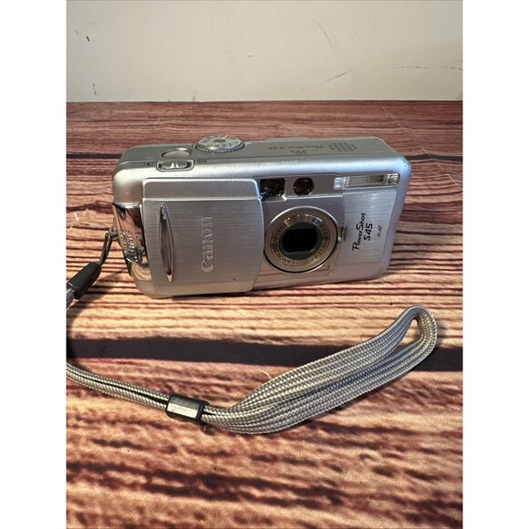 CANON PowerShot S45 4.0MP Digital Camera Needs Battery - WORKING